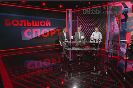 Лёгкая атлетика а программе «Большой спорт»на телеканале Беларусь-5