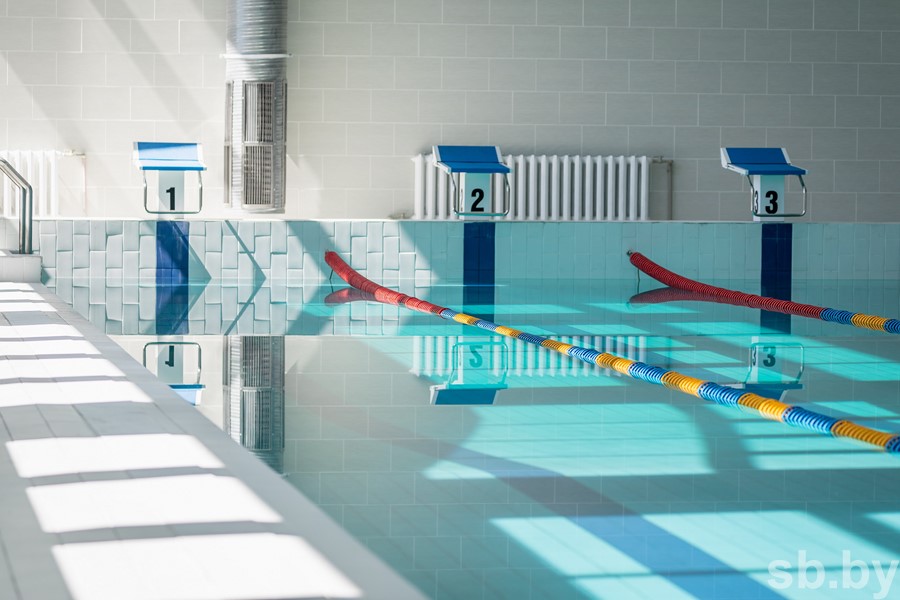 В Гомеле после капитальной реконструкции открылся бассейн СДЮШОР №7