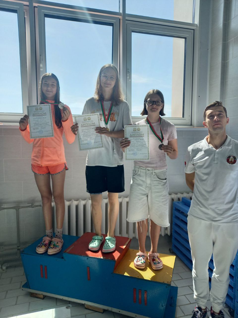 Первенство Гомельской области в программе соревнований «Весёлый дельфин» по плаванию